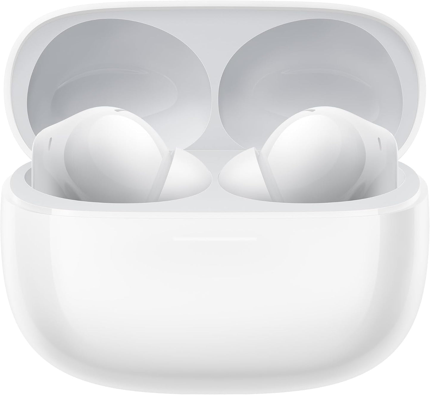 Xiaomi Redmi Buds 6 Pro, True-to-Life Audio, Hi-Res Audio with coaxial Dual Drivers, LDAC, Up to 55dB Active Noise Cancellation, Compatible with Android iPhone and Bluetooth Device (Glacier White)