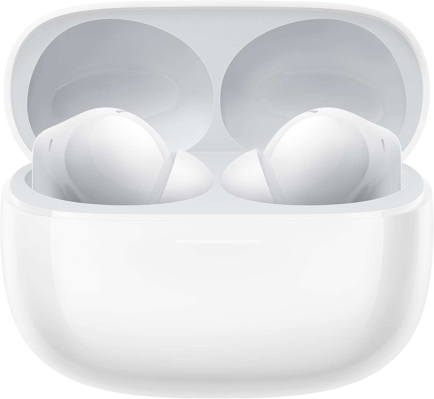 Xiaomi Redmi Buds 6 Pro, True-to-Life Audio, Hi-Res Audio with coaxial Dual Drivers, LDAC, Up to 55dB Active Noise Cancellation, Compatible with Android iPhone and Bluetooth Device (Glacier White)