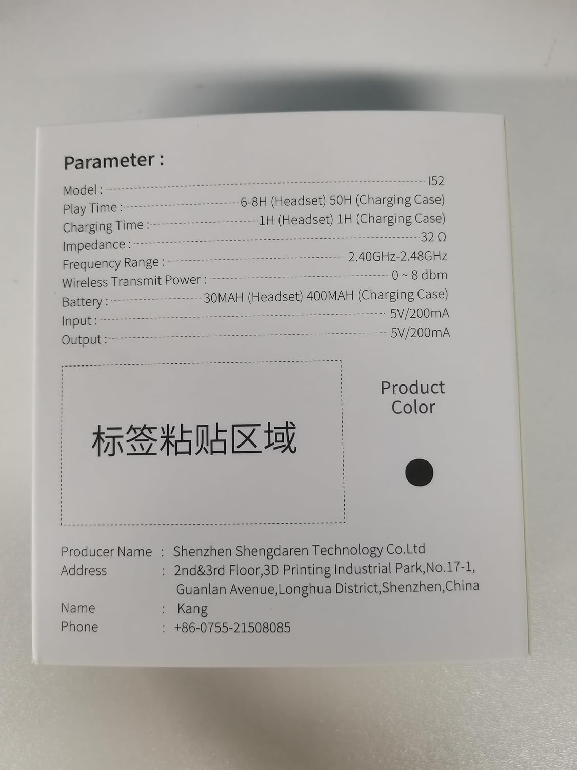 Wireless Earbud Bluetooth 5.3 Headphones 50H Playtime Stereo Bass Ear Buds, in-Ear Earphones with 4 ENC Mic LED Display Noise Cancelling Earbud, Bluetooth Ear Bud IP7 Waterproof Sport for Android iOS