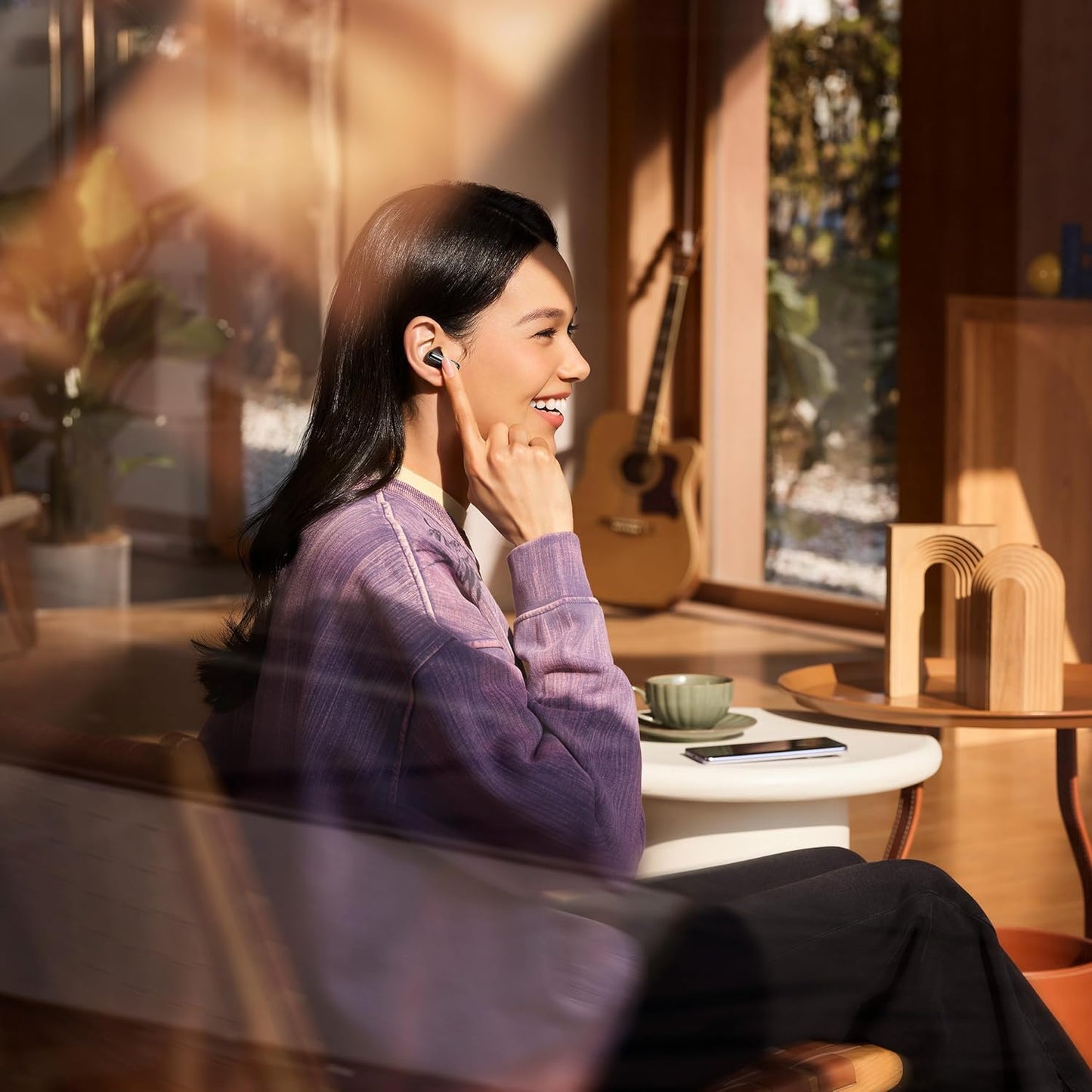 Xiaomi Redmi Buds 6 Pro, True-to-Life Audio, Hi-Res Audio with coaxial Dual Drivers, LDAC, Up to 55dB Active Noise Cancellation, Compatible with Android iPhone and Bluetooth Device (Glacier White)