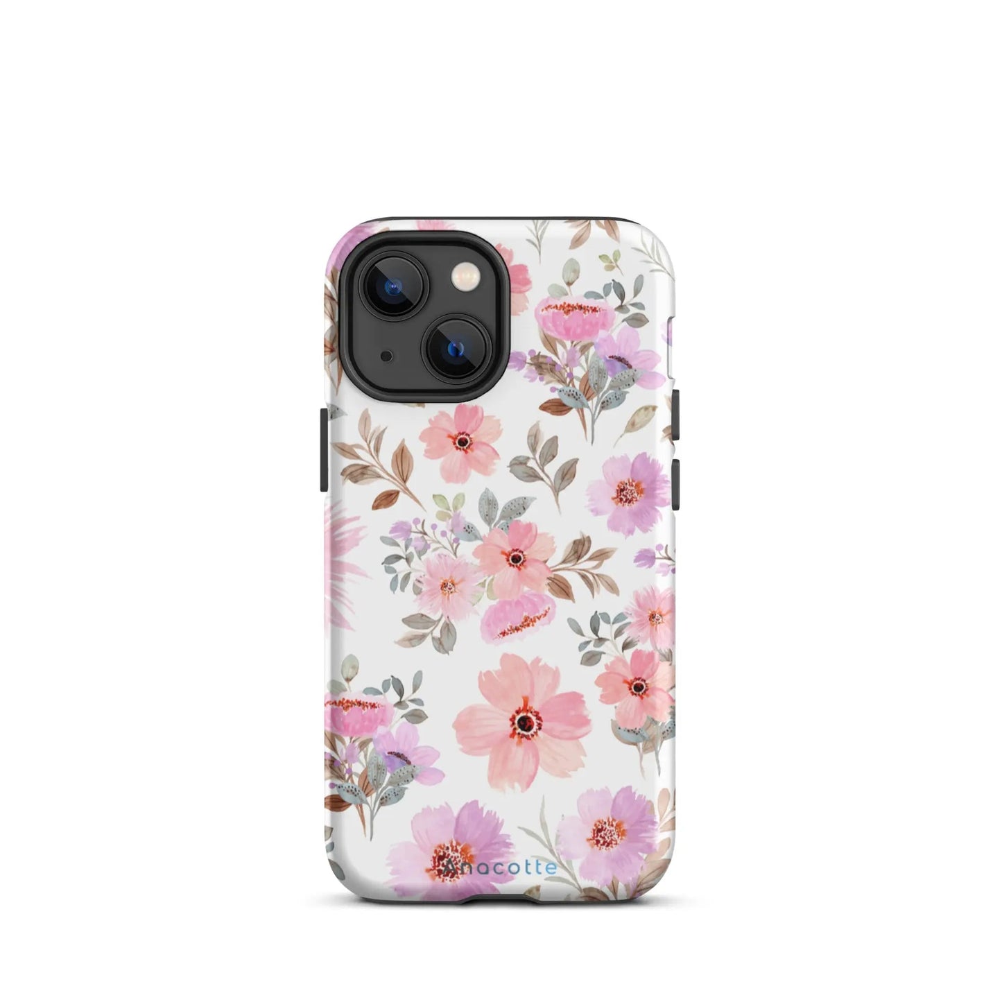 Anacotte Pure Vibes Sakula Pink Floral Design iPhone case